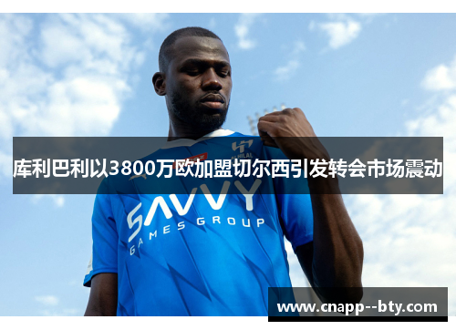 库利巴利以3800万欧加盟切尔西引发转会市场震动 库利巴利以3800万欧加盟切尔西引发转会市场震动
